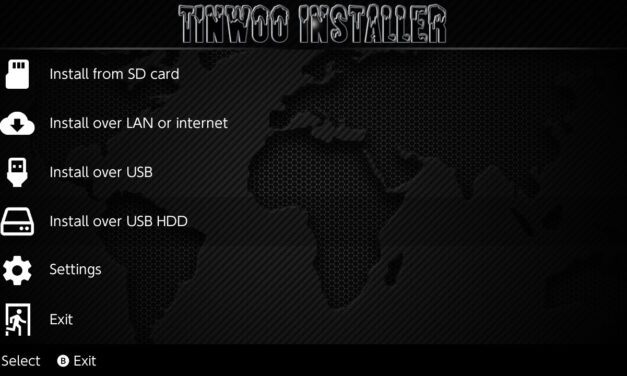 TinWoo: Instalador Versátil de NSP, NSZ, XCI y XCZ para Nintendo Switch