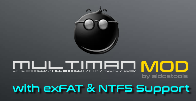 multiMAN MOD 4.91 por aldostools