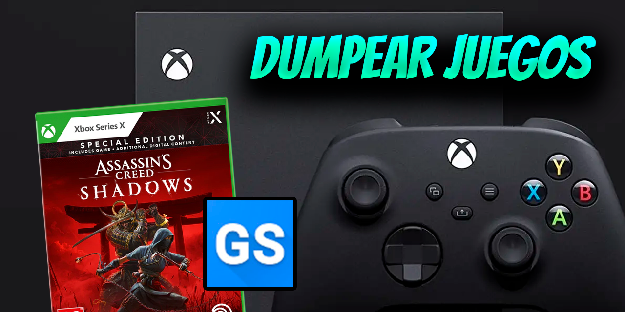 Cómo descargar (Dumpear) juegos en Xbox Series X