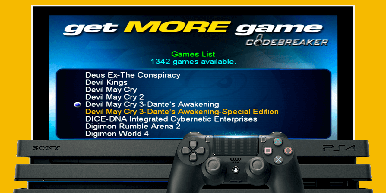 Cómo Utilizar CodeBreaker en PS4 para Juegos de PlayStation 2