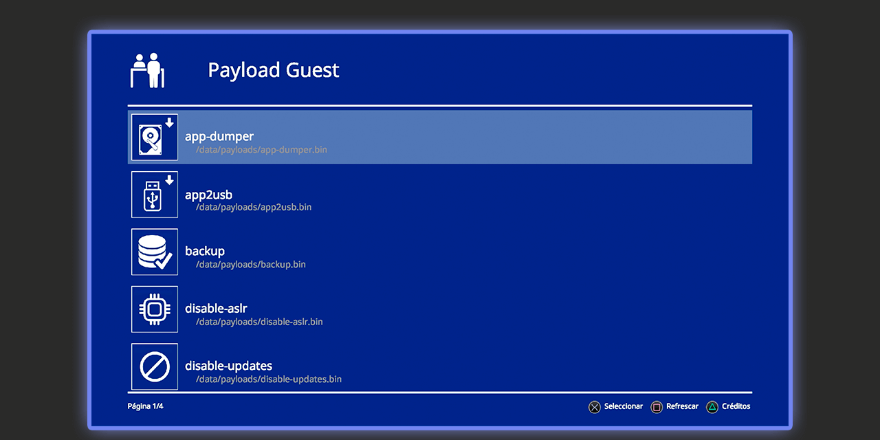 Guía para el Bin Loader Payload Guest PKG en PlayStation 4