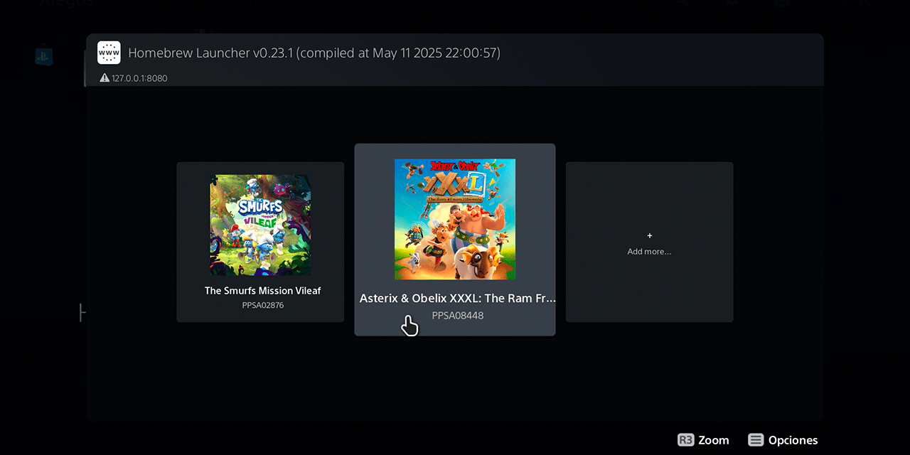 Homebrew Dump Runner: Ejecuta Homebrew en PS5 con Kstuff y Websrv