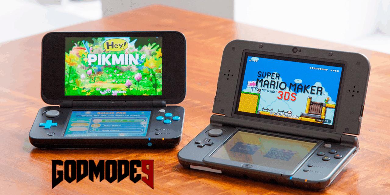 Instala juegos .3DS en tu Nintendo 2DS/3DS usando GodMode9