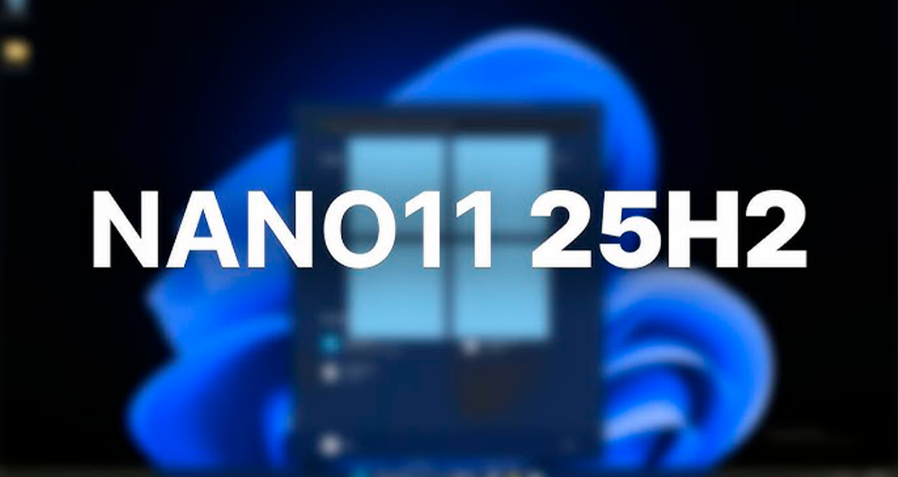 Nano11: Cuando Windows 11 se reduce a tan solo 2.8 GB
