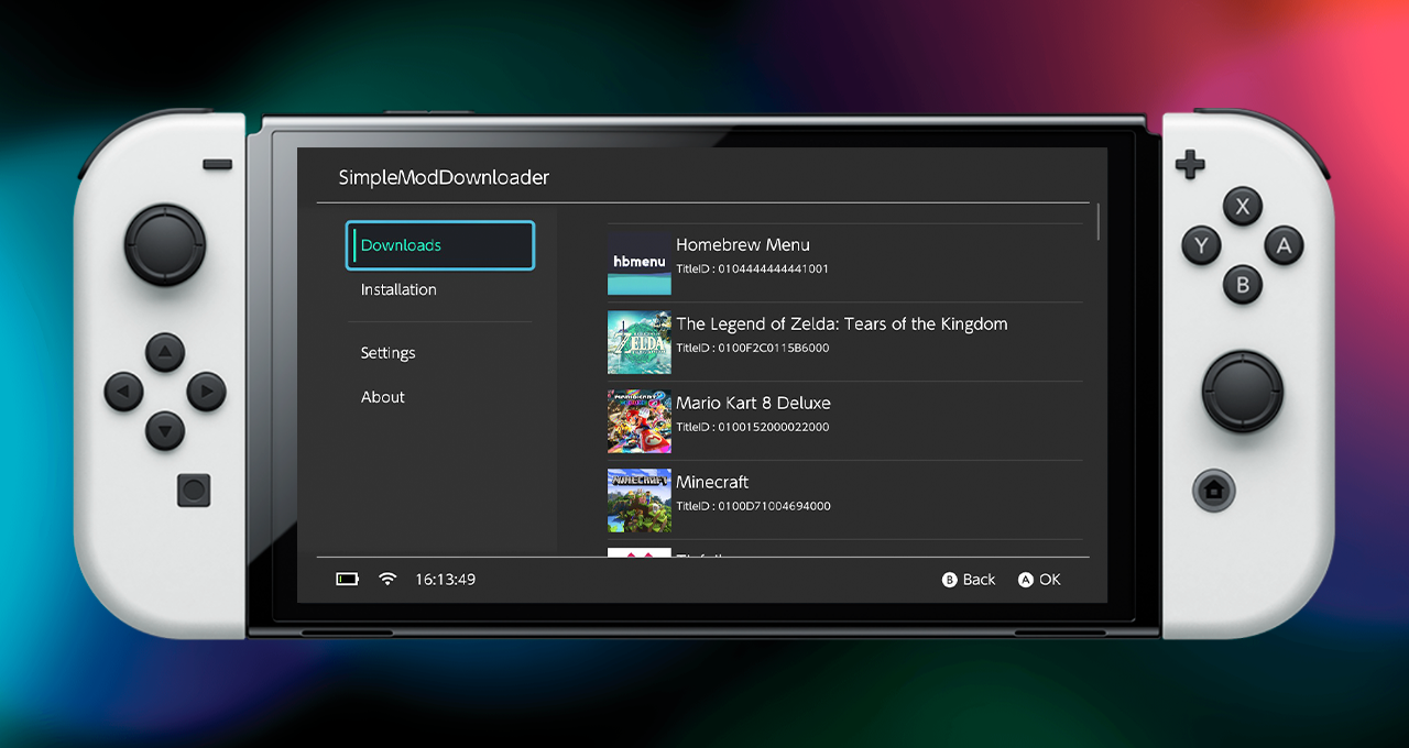 SimpleModDownloader: Descarga tus mods de GameBanana directamente en Nintendo Switch